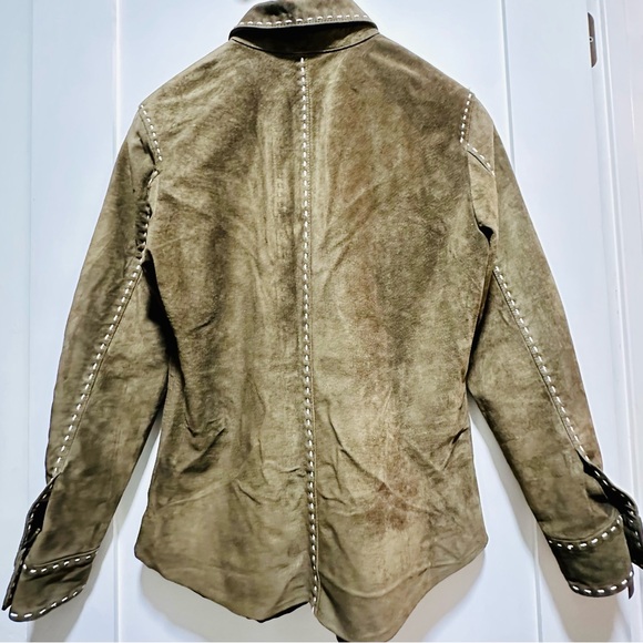 Vintage leather Alfani Jacket - Picture 1 of 7